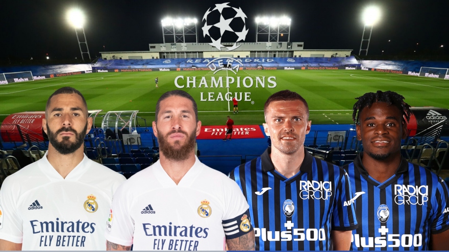 Dự đoán tỷ số, đội hình xuất phát trận Real Madrid - Atalanta